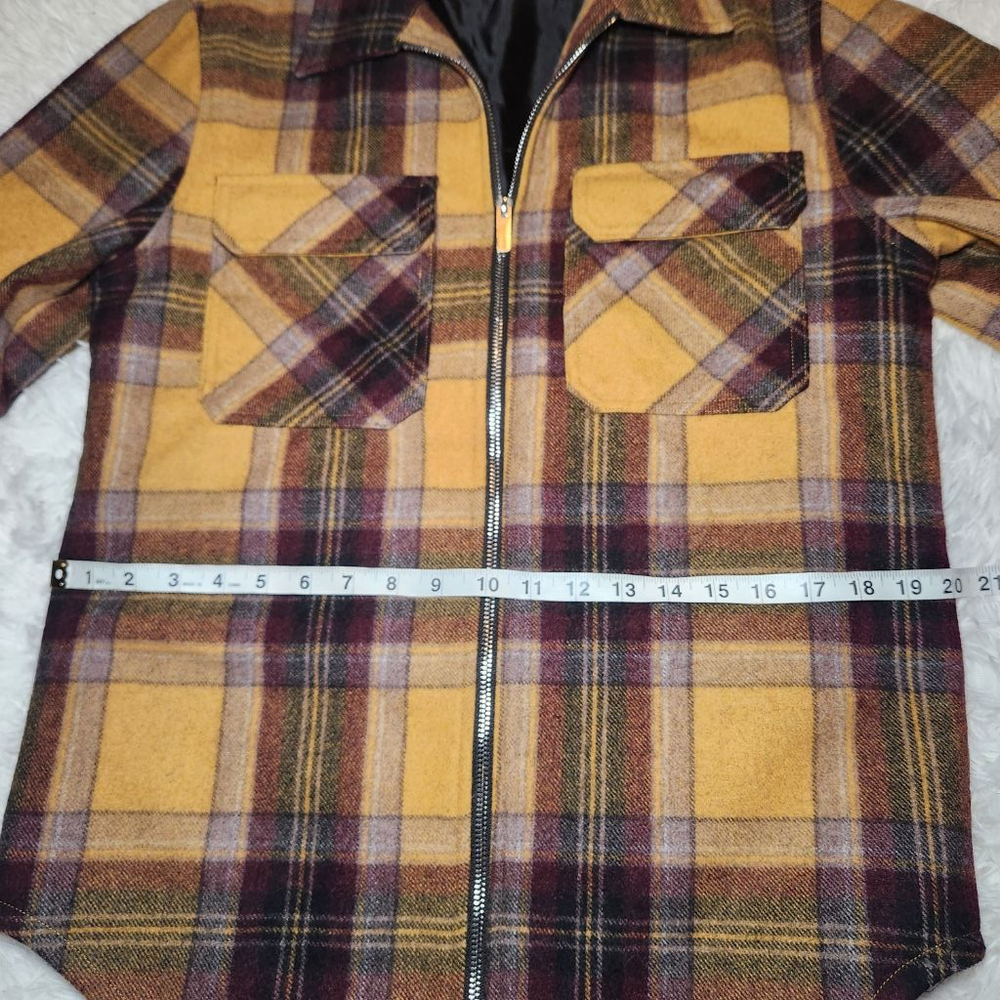 Sample Industries Flannel Collection Jacket W Emb… - image 6